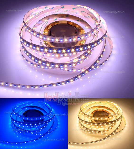 Tira de led 3838+2835 24V IP20 3000K 3step 70+70led/m Tira de led 3838+2835 24V IP20 3000K 3step 70+70led/m