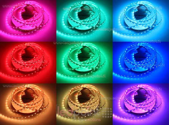 Tira de led 3838 24V IP20 RGB 70led/m Tira de led 3838 24V IP20 RGB 70led/m