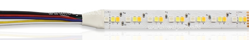 Tira de led 3838+2835+2835 24V IP20 RGBCCT 70+70+70led/m Tira de led 3838+2835+2835 24V IP20 RGBCCT 70+70+70led/m