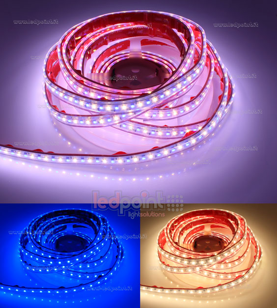 Tira de led 3838+2835 24V IP65 3000K 3step 70+70led/m Tira de led 3838+2835 24V IP65 3000K 3step 70+70led/m