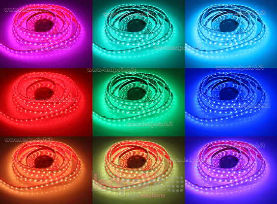 Tira de led 3838 24V IP65 RGB 70led/m Tira de led 3838 24V IP65 RGB 70led/m