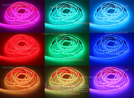 Tira de led 3838 24V IP67 RGB 70led/m Tira de led 3838 24V IP67 RGB 70led/m