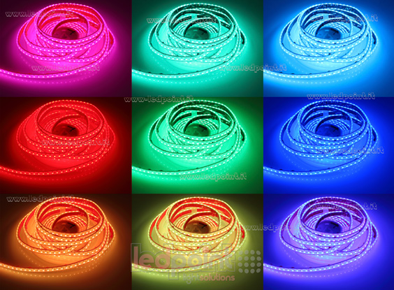 Tira de led 3838 24V IP67 RGB 112led/m Tira de led 3838 24V IP67 RGB 112led/m