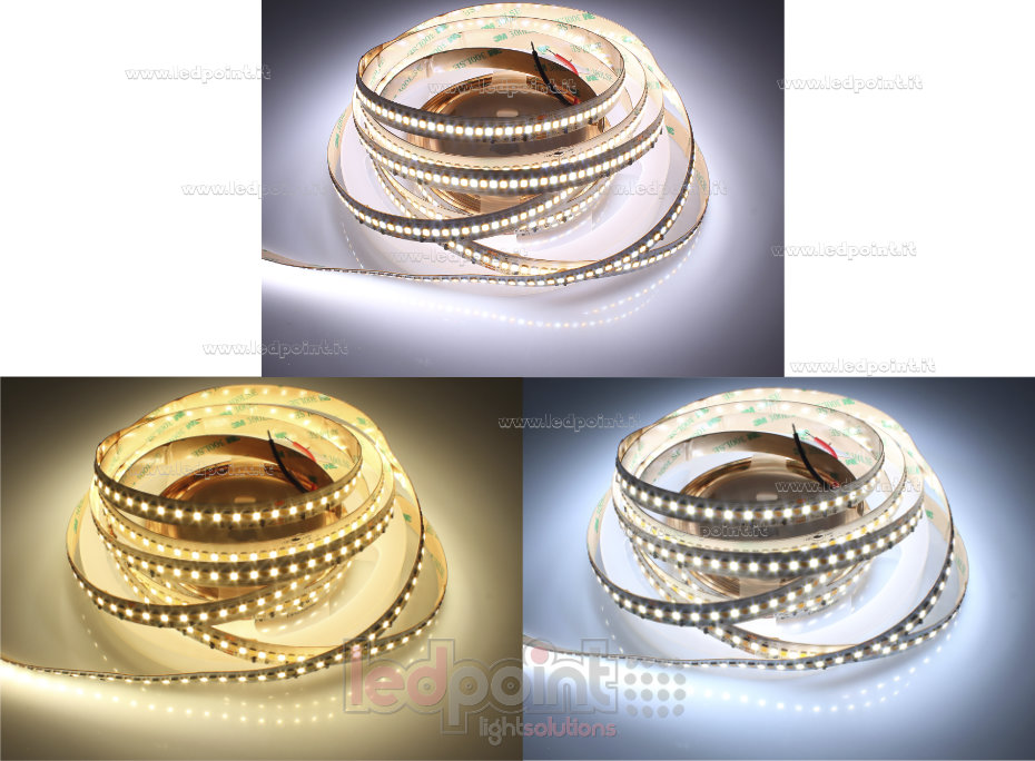 Tira de led 2835 48V IP20 3000-5000K 128+128led/m F52-CCT35-256824A-C9 Tira de led 2835 48V IP20 3000-5000K 128+128led/m F52-CCT35-256824A-C9