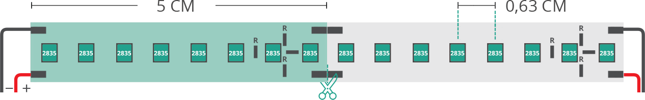 Dibujo técnico tira led 2835 24V IP20 6000K 3step 160led/m F52-600-160822A Dibujo técnico tira led 2835 24V IP20 6000K 3step 160led/m F52-600-160822A